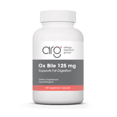 Ox Bile 125 mg Digest (180 capsules)
