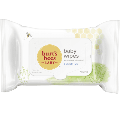 Baby Bee Wipes Chlorine Free (72 Wipes)