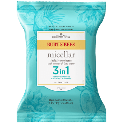 Burt's Bees Micellar Cleansing Towelette (30 packets)