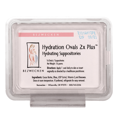 Hydration Ovals 2x Plus (16 suppositories)
