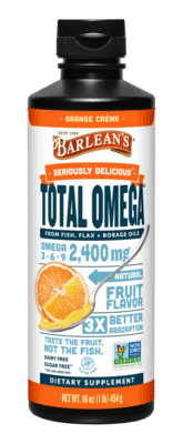 Seriously Delicious Orange Creme Total Omega (454 Grams)