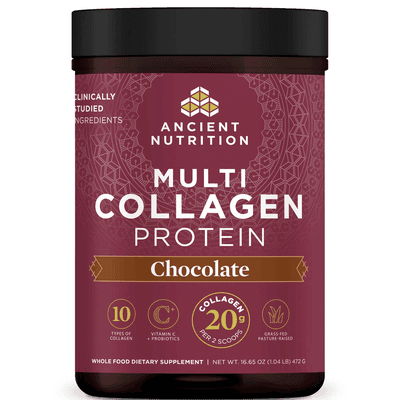 Multi Collagen Protein Chocolate (472.5 Grams)
