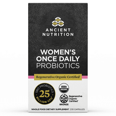 Regenerative Organic Certified Women’s Once Daily Probiotics 25B (30 capsules)