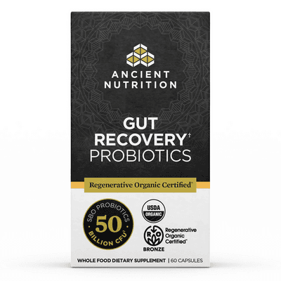 Regenerative Organic Certified Gut Recovery Probiotics 50B (60 capsules)