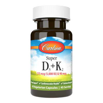 Super D3 + K2 (45 capsules)