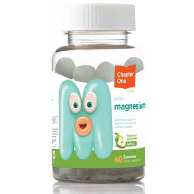 Magnesium Gummies, Apple Flavor (60 gummies)