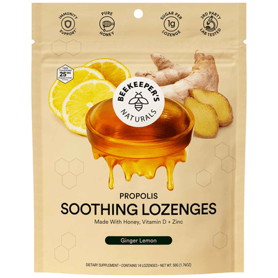 Lozenge, Ginger Lemon (14 Lozenges)