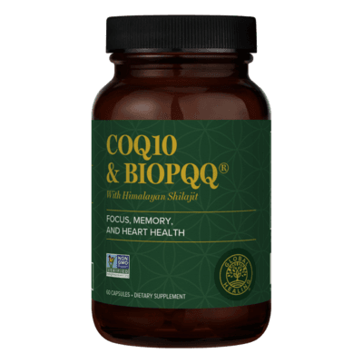 CoQ10 & BioPQQ with Himalayan Shilajit (60 capsules)