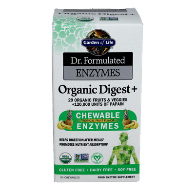 Dr. Formulated ENZYMES Organic Digest+ (90 tablets)