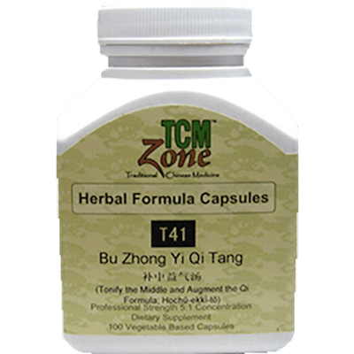 Tonify the Middle and Augment the Qi Formula (T-41) (100 capsules)