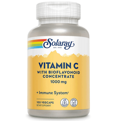 Vitamin C with Rose Hips, Acerola & Bioflavonoids 1000mg (100 capsules)