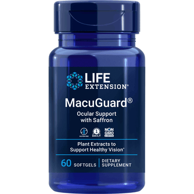 Macuguard® Ocular Support with Saffron (60 Softgels)