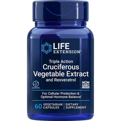 Triple Action Cruciferous Vegetable Extract (60 capsules)