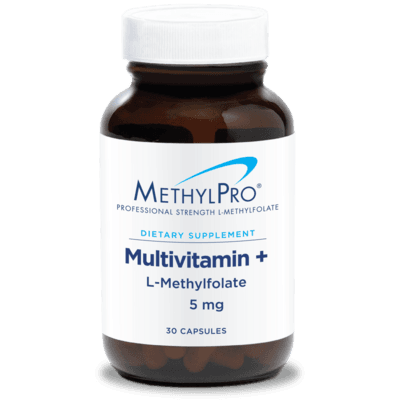 Multivitamin + 5mg L-Methylfolate (30 capsules)