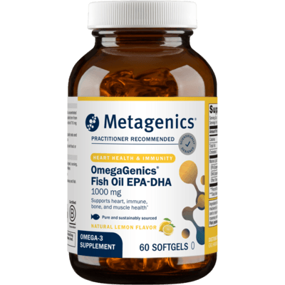 OmegaGenics EPA-DHA 1000 Fish Oil (60 Softgels)
