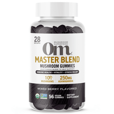 Master Blend Mushroom Gummies (56 Gummies)
