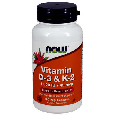 Vitamin D-3 & K-2 (120 capsules)