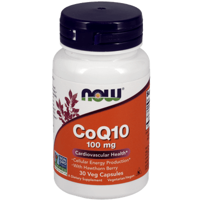 CoQ10 100mg with Hawthorn Berry (30 capsules)