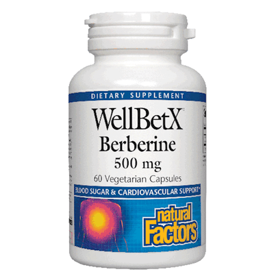 WellBetX® Berberine 500 mg (60 capsules)