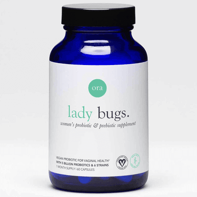 Lady Bugs: Women's Probiotic Capsules (60 capsules)