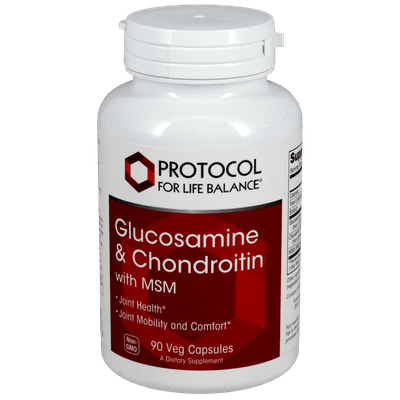 Glucosamine and Chondroitin + MSM (90 capsules)