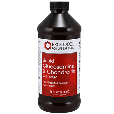 Glucosamine and Chondroitin Liq + MSM (473 Milliliters)