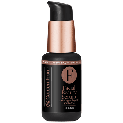 Facial Beauty Serum with Copper Peptide (GHK-Cu) (30 Milliliters)