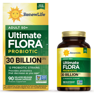 Ultimate Flora Adult 50+ 30 Billion (90 capsules)
