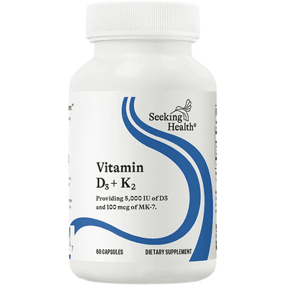 Vitamin D3 + K2 (60 capsules)