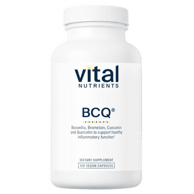 BCQ: Bromelain, Curcumin and Quercetin (120 capsules)