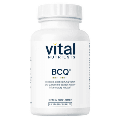 BCQ: Bromelain, Curcumin and Quercetin (60 capsules)
