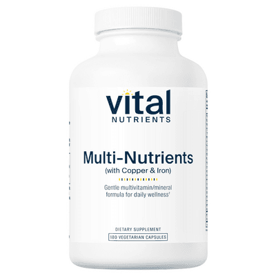 Multi-Nutrients 4 Citrate/Malate Formula (with Copper & Iron) (180 capsules)