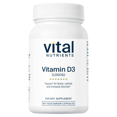 Vitamin D3 5000IU (90 capsules)