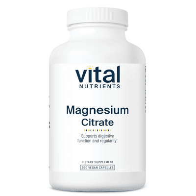 Magnesium Citrate 150mg (200 capsules)