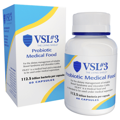 High-Potency, Multi-Strain Probiotic Capsules (112.5B CFU) (60 capsules)
