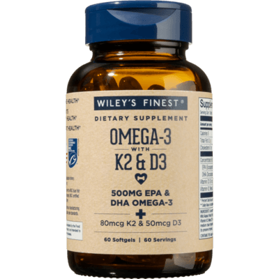 Omega-3 with K2 & D3 (60 Softgels)