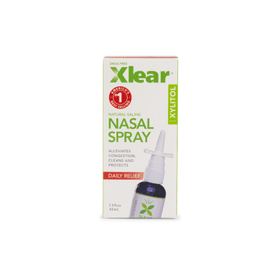 Xylitol and Saline Nasal Spray (45 Milliliters)